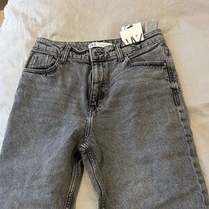Zara Charcoal Denim Pants